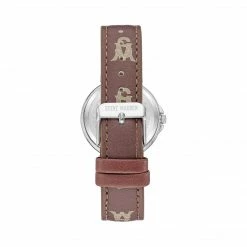 SteveMadden STACKED LOGO WATCH BROWN MULTI