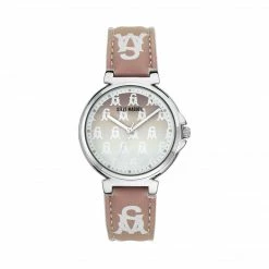 SteveMadden STACKED LOGO WATCH BLUSH MULTI All New