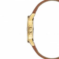 SteveMadden CLASSIC EMBOSSED WATCH GOLD MULTI