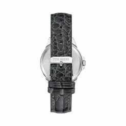 SteveMadden All New CLASSIC EMBOSSED WATCH SILVER MULTI