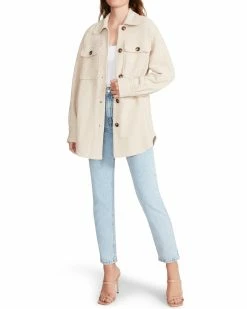 SteveMadden All New IT’S KNIT JACKET NATURAL