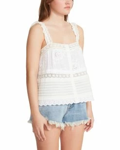 SteveMadden YOU'RE SO BABY TOP WHITE All New