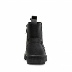 SteveMadden DAVIN BLACK LEATHER MEN'S SHOES