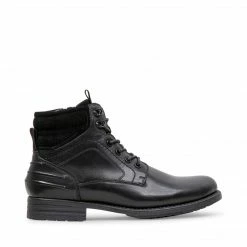 SteveMadden PAULO BLACK LEATHER