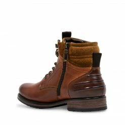 SteveMadden MEN'S SHOES PAULO TAN LEATHER