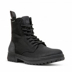 SteveMadden DANEK BLACK NUBUCK MEN'S SHOES