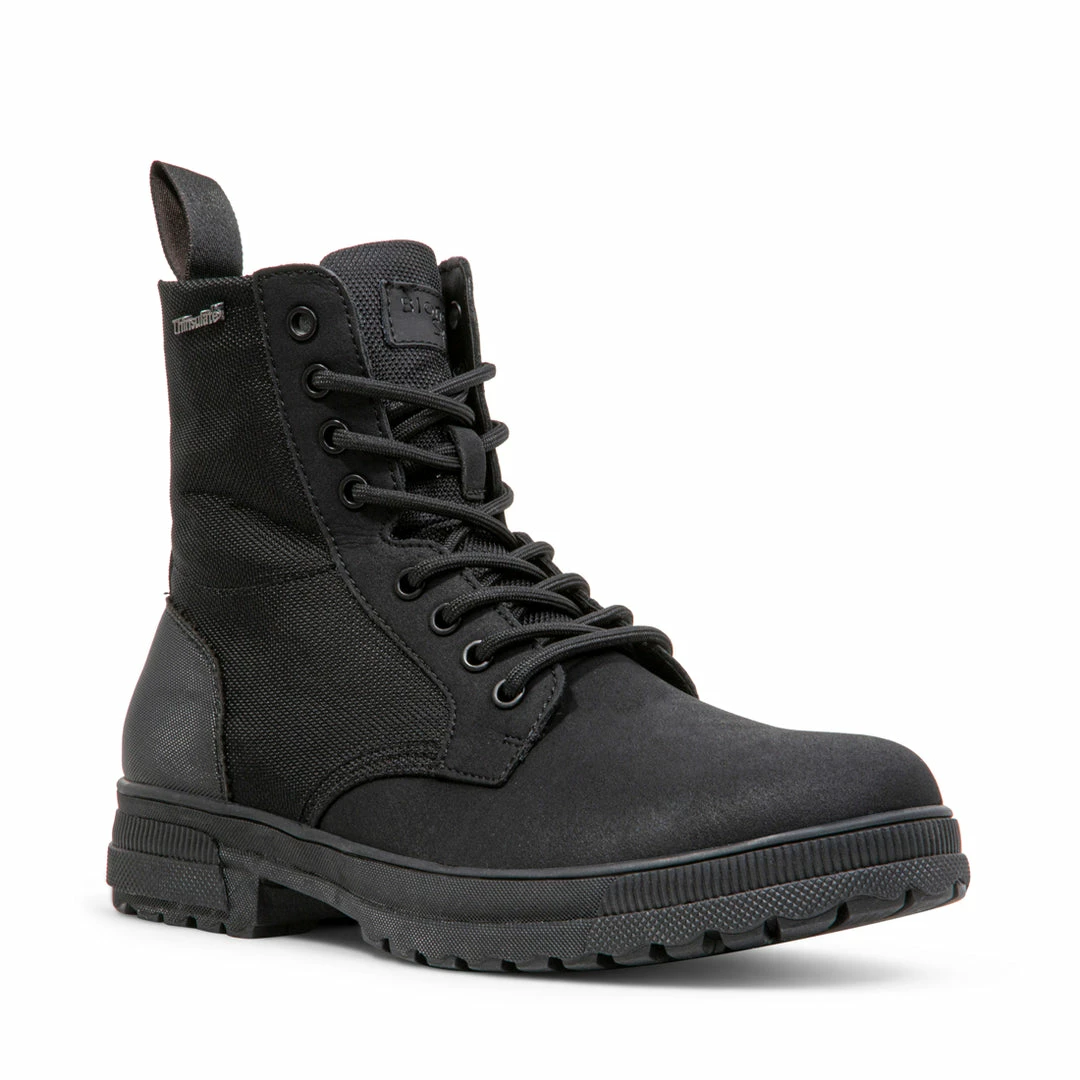 SteveMadden DANEK BLACK NUBUCK MEN'S SHOES