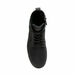 SteveMadden DANEK BLACK NUBUCK MEN'S SHOES