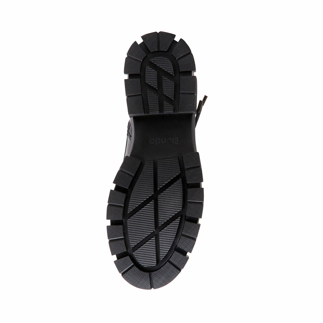 SteveMadden PINKY BLACK LEATHER WOMEN'S SHOES