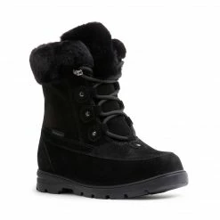 SteveMadden WOMEN'S SHOES KORAL BLACK SUEDE