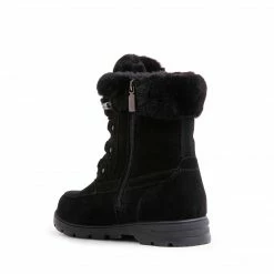 SteveMadden WOMEN'S SHOES KORAL BLACK SUEDE