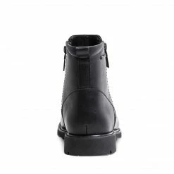 SteveMadden DAMIANO WATERPROOF BLACK LEATHER