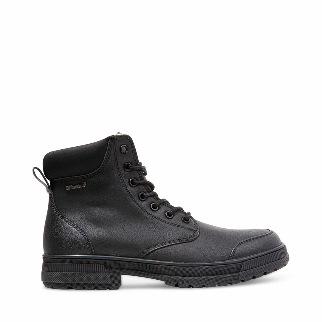SteveMadden DENZEL BLACK LEATHER