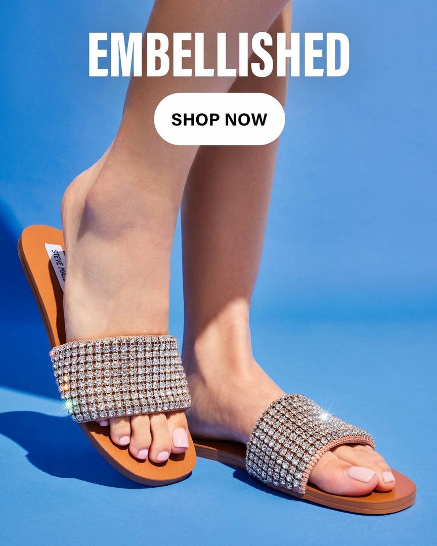 SteveMadden SHOP THE COLLECTION, EMBELLISHED V2