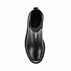 SteveMadden Pre-Order HALLIES BLACK LEATHER