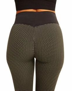 SteveMadden Lounge & Active BODYCON SCRUNCHED LEGGING GREY