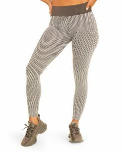 SteveMadden BODYCON SCRUNCHED LEGGING LIGHT GREY Lounge & Active