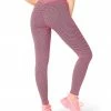 SteveMadden BODYCON SCRUNCHED LEGGING PINK