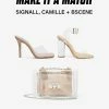 SteveMadden SHOP THE LOOK SIGNALL + CAMILLE + BSCENE CLEAR Pre-Order