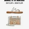 SteveMadden SHOP THE LOOK SKYLER + BSKYLER CLEAR Pre-Order