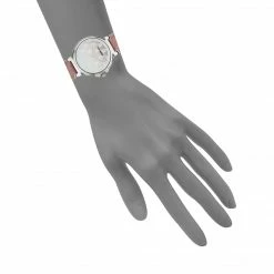 SteveMadden STACKED LOGO WATCH BLUSH MULTI All New