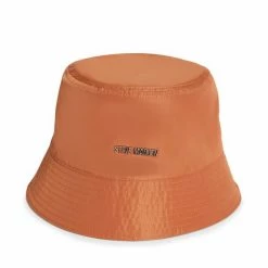 SteveMadden NYLON BUCKET HAT TAN
