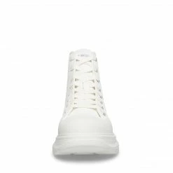 SteveMadden Super Platforms CAPTORR WHITE
