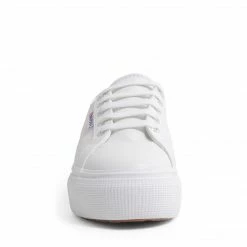 SteveMadden S00C790 WHITE LEATHER Super Platforms