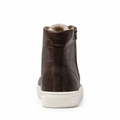 SteveMadden MEN'S SHOES SLASH BROWN LEATHER