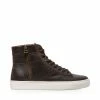 SteveMadden MEN'S SHOES SLASH BROWN LEATHER