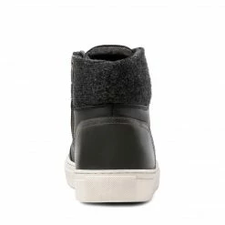 SteveMadden STAHL BLACK LEATHER