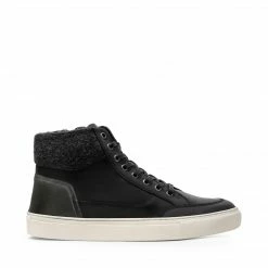SteveMadden STAHL BLACK LEATHER