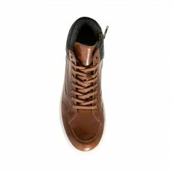 SteveMadden STAHL TAN LEATHER MEN'S SHOES
