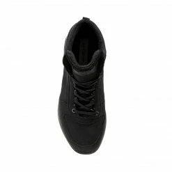 SteveMadden BOSKO BLACK LEATHER