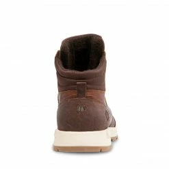 SteveMadden BOSKO BROWN LEATHER MEN'S SHOES