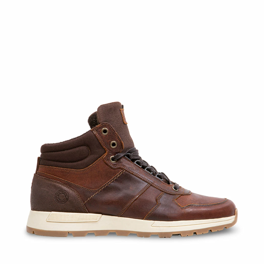 SteveMadden BOSKO BROWN LEATHER MEN'S SHOES