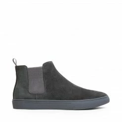 SteveMadden LARSONN GREY SUEDE MEN'S SHOES