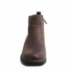 SteveMadden MEN'S SHOES SHADE WATERPROOF BROWN LEATHER