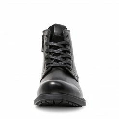 SteveMadden SID BLACK LEATHER