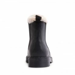 SteveMadden WOMEN'S SHOES ABELLAF BLACK LEATHER