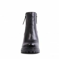 SteveMadden WOMEN'S SHOES AMALIAA BLACK LEATHER