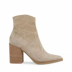 SteveMadden The Western Edit CATE NATURAL SUEDE