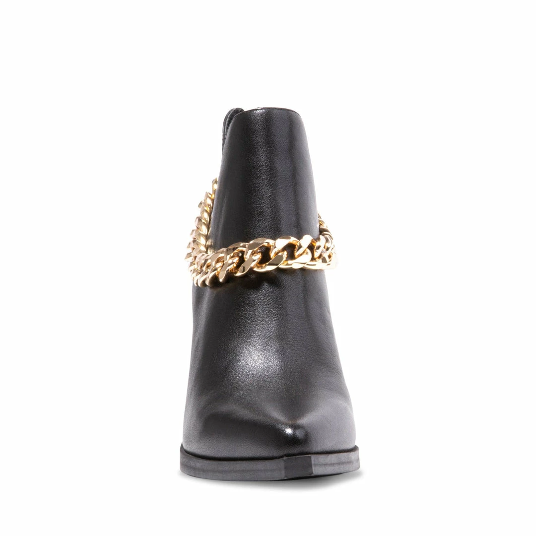 SteveMadden CEDAR-C BLACK LEATHER The Western Edit