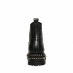 SteveMadden GALENA BLACK LEATHER