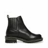 SteveMadden GALENA BLACK LEATHER