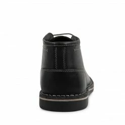SteveMadden HARKEN BLACK LEATHER All New