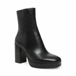 SteveMadden IZARA BLACK LEATHER