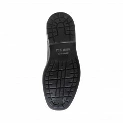 SteveMadden WOMEN'S SHOES JACQUI BLACK LEATHER