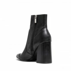 SteveMadden JULINA BLACK LEATHER The Wedding Edit