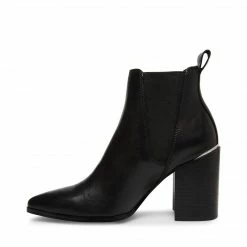 SteveMadden KNOXI BLACK LEATHER